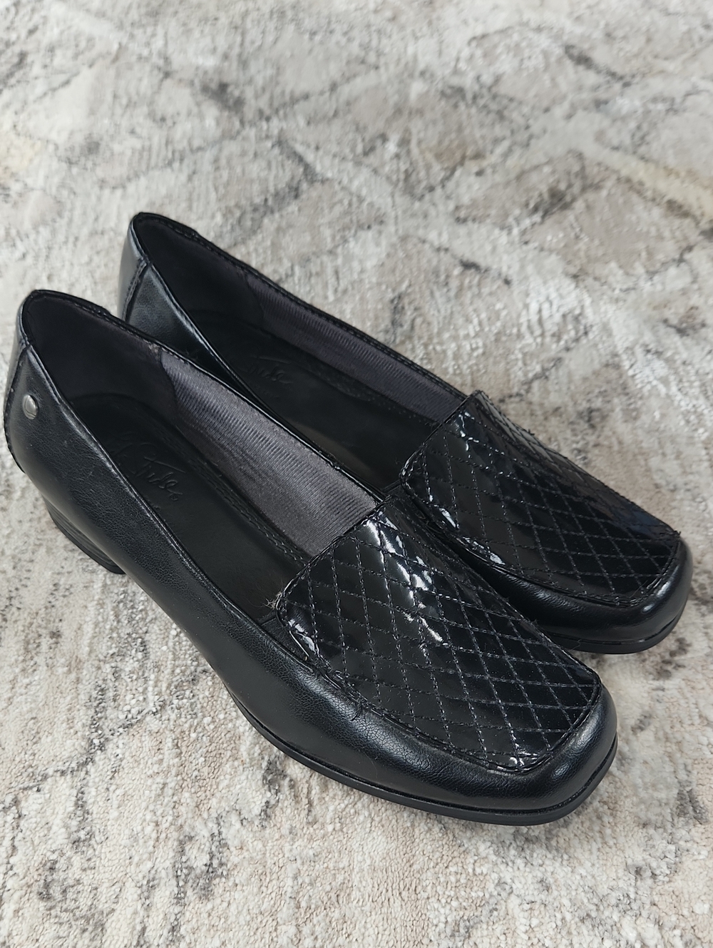 Black Dress Shoes, Life Stride, 8 1/2